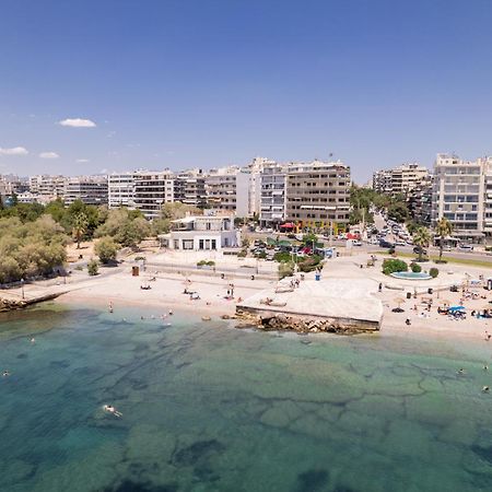 Luxury Seaside Apartment Next To Starbucks Opossite The Beach Park Of Flisvos Athens Luaran gambar